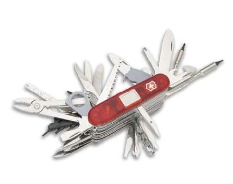 Victorinox Swiss Army Swiss Champ Pocket Knife Multitool XAVT 53509 w 