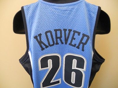 NEW KYLE KORVER #26 UTAH JAZZ XLARGE XL Adidas Swingman Sewn Jersey 