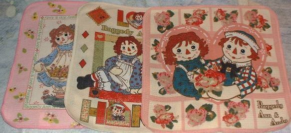 Raggedy Ann & Friends Towels and Wash Cloth  Choice  