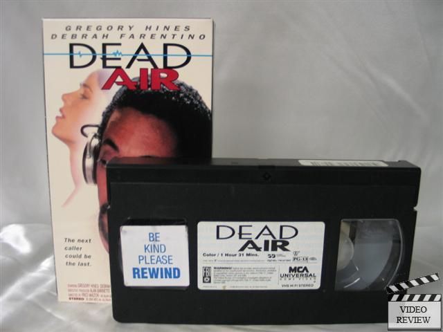 Dead Air VHS Gregory Hines, Debrah Farentino 096898219235  