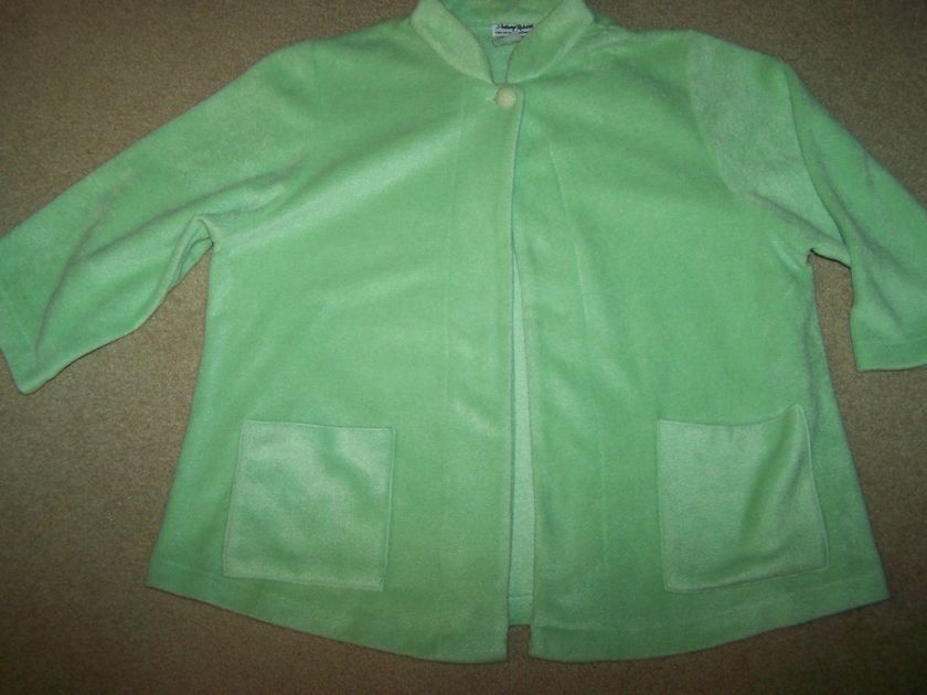 Ladies Anthony Richards Lime Green Fleece Jacket XLarge  