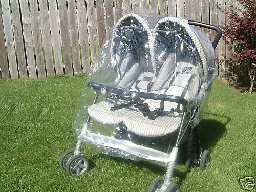 BRAND NEW RAINCOVER FOR COSATTO YOU 2 TWIN STROLLER  