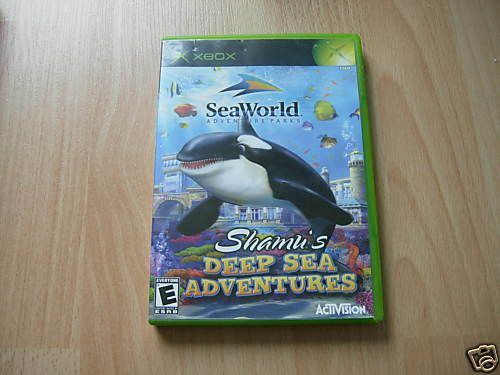 XBOX Seaworld Shamus Deep Sea Adventures Parks *MINT* 047875751156 