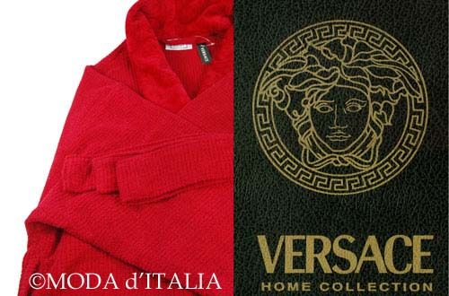 VERSACE BATHROBE ACCAPPATOIO BADEMANTEL SIZE L XL 11716  