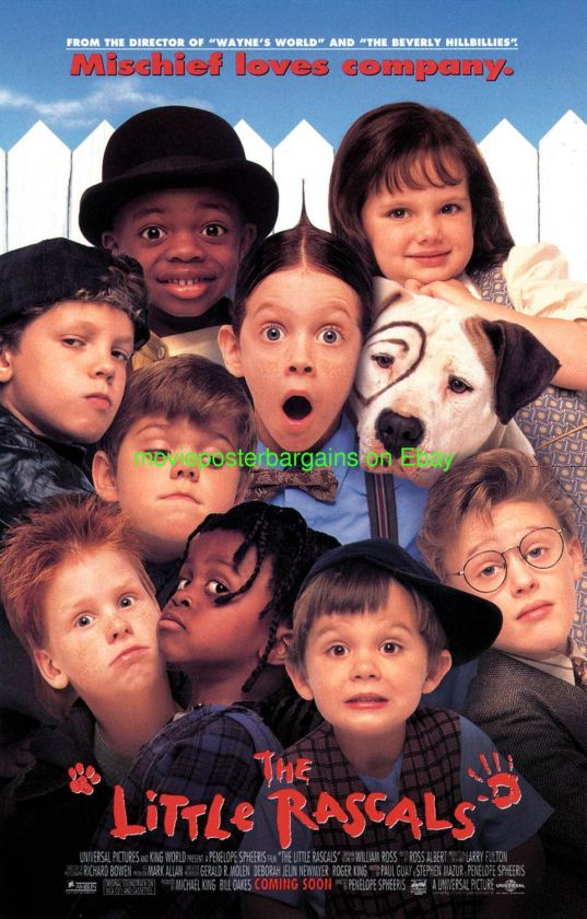 THE LITTLE RASCALS MOVIE POSTER 1994 FILM 1 SIDED 27x40  