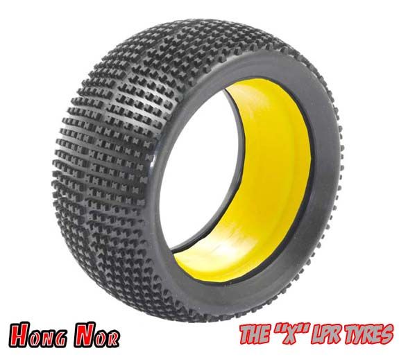 HONG NOR   1/8TH TRUGGY X TYRES   B 37/38  