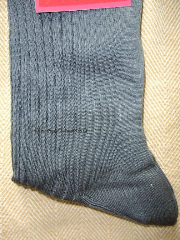 Formal Quality Italian Cotton Rib Dress/Formal Socks  