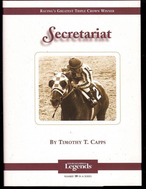 SECRETARIAT Capps HORSE RACING Triple Crown Belmont  