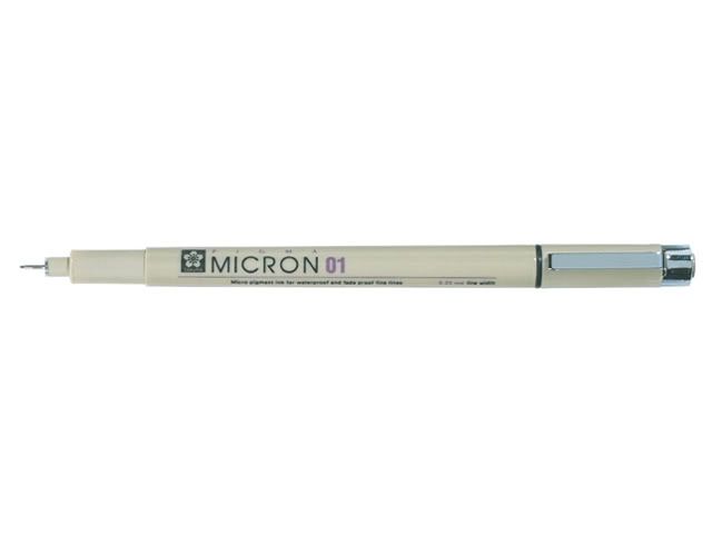 Sakura Pigma Micron 01 Pen 0.25 mm black / colour  