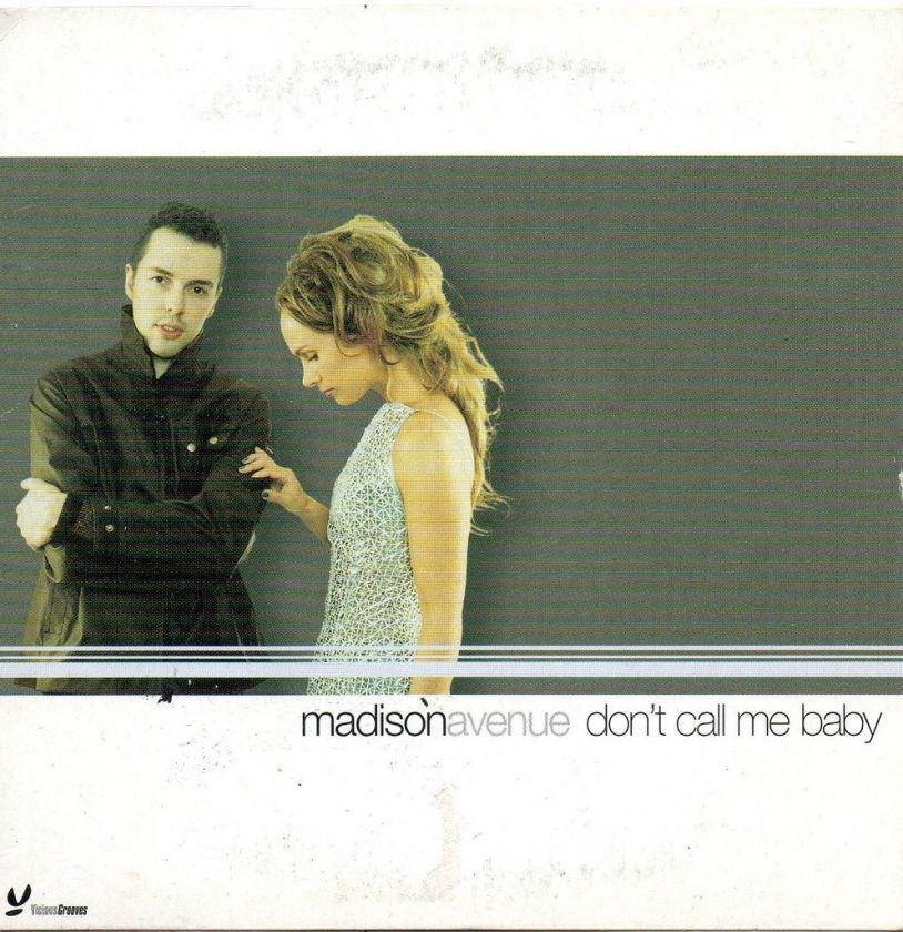 Madison Avenue   Dont Call Me Baby   2 Track CD 1999  