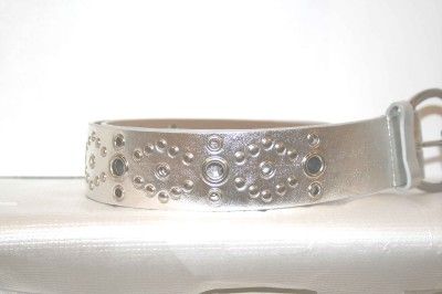   Assorted Ladies Girls Fashion Belts in Silver & Gold w/ Studs M  