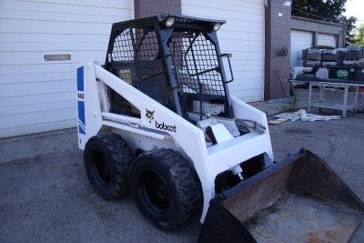 BOBCAT 743 SKID STEER  WILL SHIP DIESEL SKID LOADER WORK 