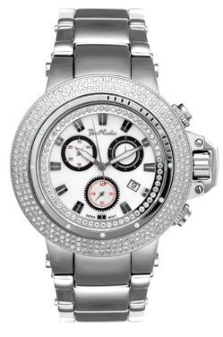 Joe Rodeo Diamond Watch 4.0 Ct Razor JOJO Aqua Freeze  