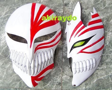 Pair 2 Bleach Ichigo Bankai Cosplay Full Hollow Mask ~ 