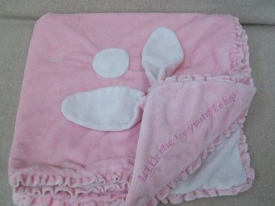 BUNNIES BY THE BAY BLANKET LITTLE ONE TO YOUNG TO HOP  