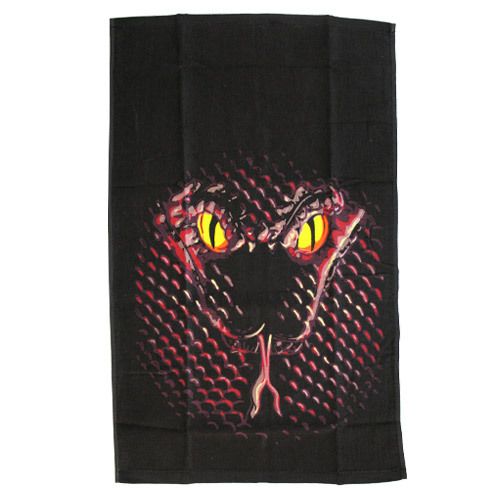 Brunswick Bowling Ball Towel Snake Eyesl New 16 x 26  