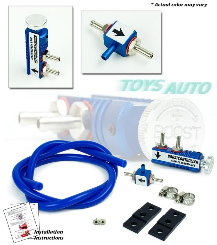 30psi MANUAL TURBO BOOST CONTROLLER CONTROL BLUE  