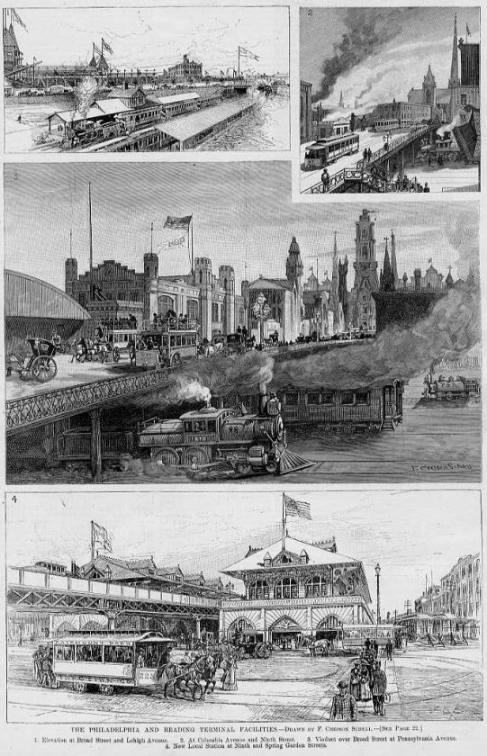 READING RAILROAD AND PHILADELPHIA TERMINAL FACILITIES  