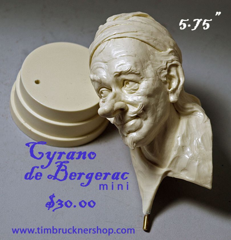 Cyrano de Bergerac Bust Model Kit Garage Resin Miniature  