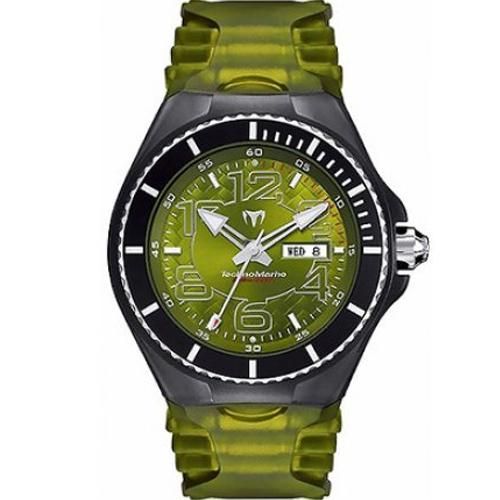 NEW TECHNOMARINE CRUISE MAGNUM GREEN CLASSIC UNISEX QUARTZ WATCH 