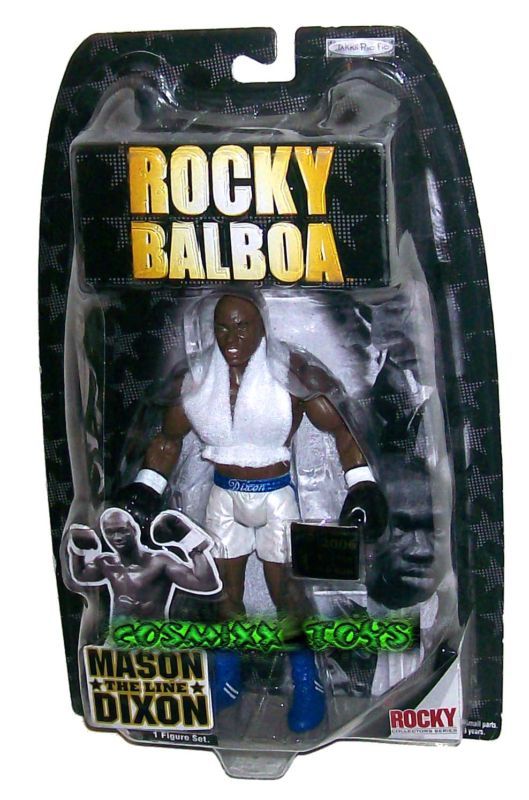 ROCKY SERIES MASON DIXON THE LINE BOXING FIGURE JAKKS  