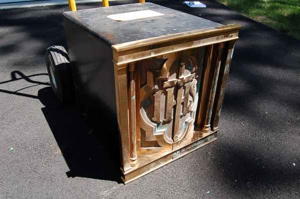 Nice old Church Tabernacle + Double sliding doors +  