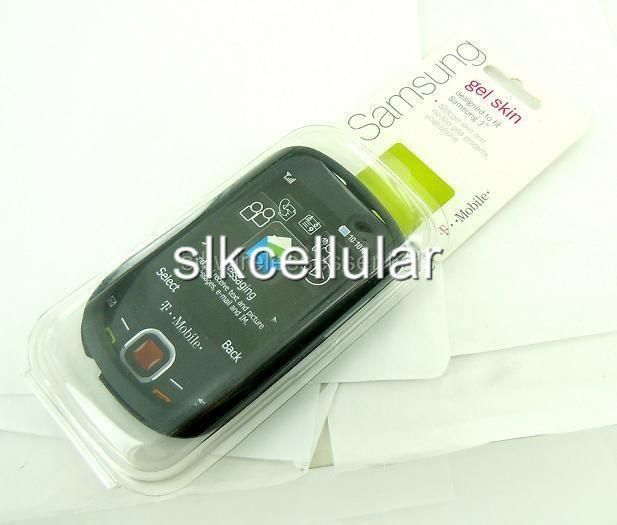 NEW OEM T MOBILE SAMSUNG SMILEY ) T359 BLACK GEL CASE  