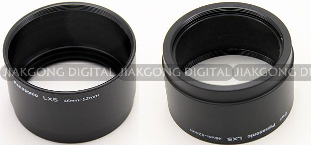 52mm LENS Adapter Tube for Panasonic LUMIX DMC LX5  