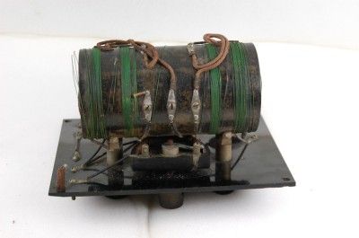 ANTIQUE 1921 RADIO SHOP SUNNYVALE CALIFORNIA LEROY 1 TUBE RECEIVER 