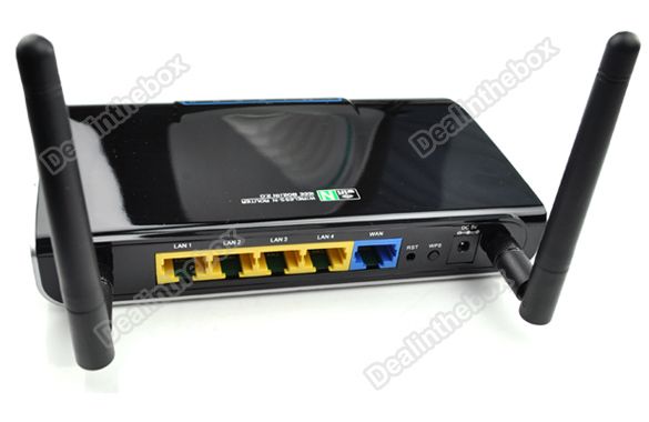 300Mbps Wifi Wireless N Broadband Network Router 4 Ports US Plug 802 