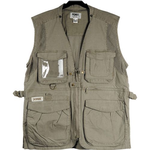 Domke Photogs Khaki Photographers Vest Medium  