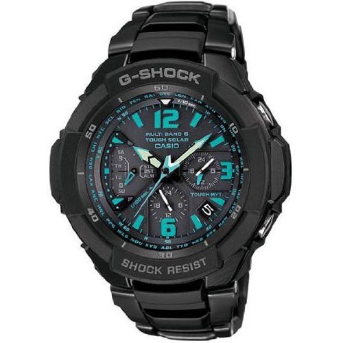 Casio GW3000BD 1A Mens G Shock Aviation Black/BlueWatch  