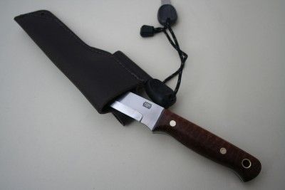 FANTASTIC BUSHCRAFT KNIFE SNAKEWOOD HANDLE SHEFFIELD  