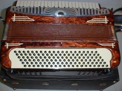 Candido Ioric Accordion with Case & Strap  