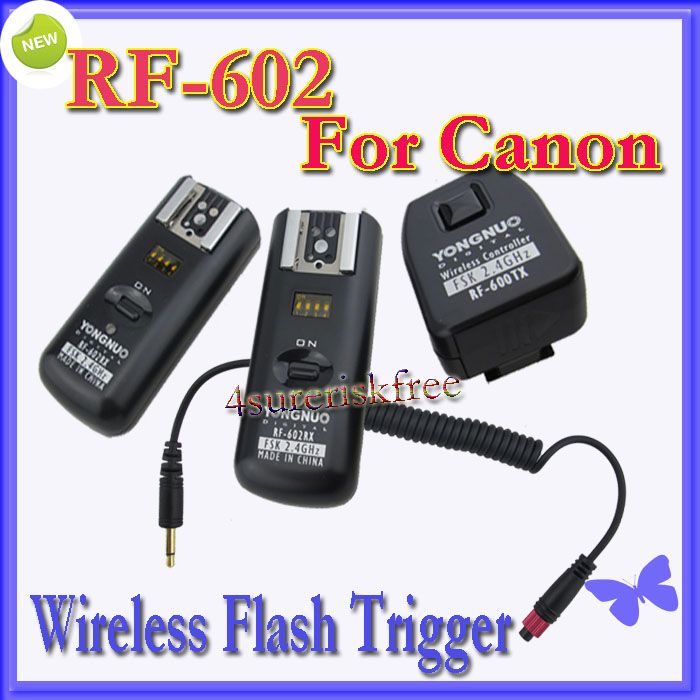 Yougnuo RF 603 Wireless Trigger for Canon 5D from us  