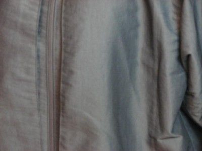 NWOT GRAY MAUVE RAIN COAT CAR PLUS LADIES CASUAL 18 1/2  