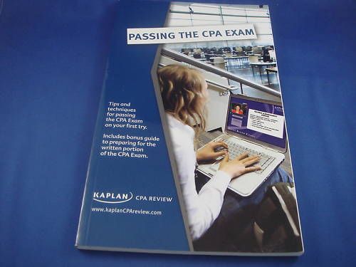 Passing the CPA Exam KAPLAN *Brand New*  