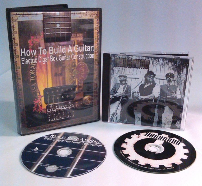   to Make Your Own Cigar Box Guitar DVD Volume 3 with Nadaband CBG CD