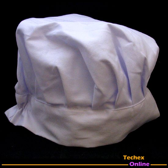 Baker Cap BBQ Hotel Cafe Cook Kitchen Uniform Elastic Master Chef Hat 