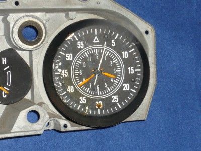 Cuda Challenger E Body Hemi 72 74 Rallye Rally Dash Gauges & Bezel OEM 