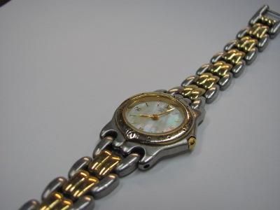 Ladies Citizen Elegence MOP Two Tone Stainless Steel GN 4 S Watch NR 