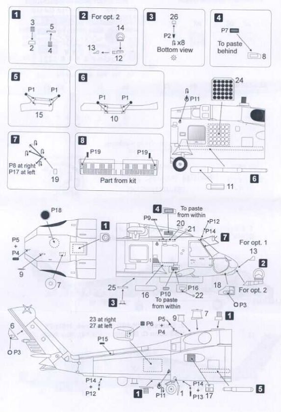 Olimp Resin 1/72 SIKORSKY MH 60R STRIKE HAWK Helicopter Conversion Set 