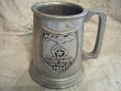   Pewter Shriners 90th Imperial Session Tankard/Stein~NY~RWP~  