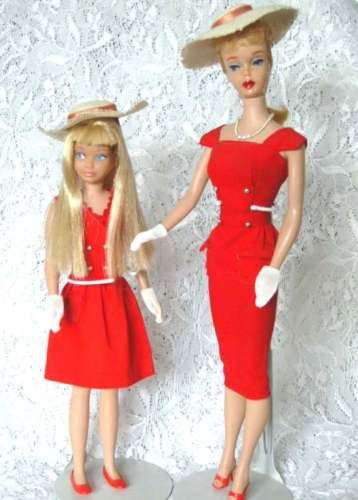 BARBIE SHEATH SENSATION + SKIPPER RED SENSATION WOW  