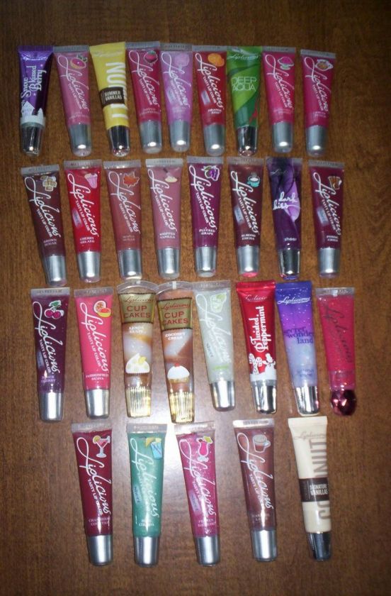 BATH & Body Works LIPLICIOUS U Pick Lip Gloss Shine BUY 3 GET FREE 