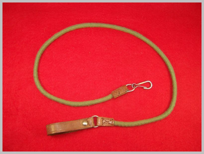 WW2 Russian pistol or revolver canvas lanyard/sling  