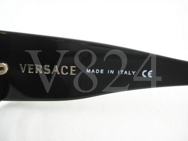 VERSACE 4148 Sunglass 4148 B Shiny Black 4148B GB1/87  