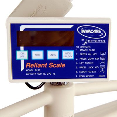 New Invacare Reliant Digital Lift Scale 600 lb  