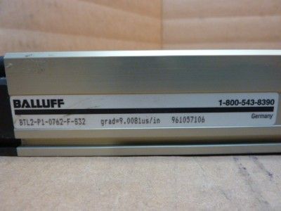 NEW Balluff BTL 2 P1 0762 F S32 Transducer #28477  