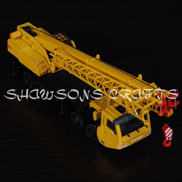 DIE CAST METAL 1/55 GIANT CRANE TRUCK HEAVY VEHICLE MODEL REPLICA 